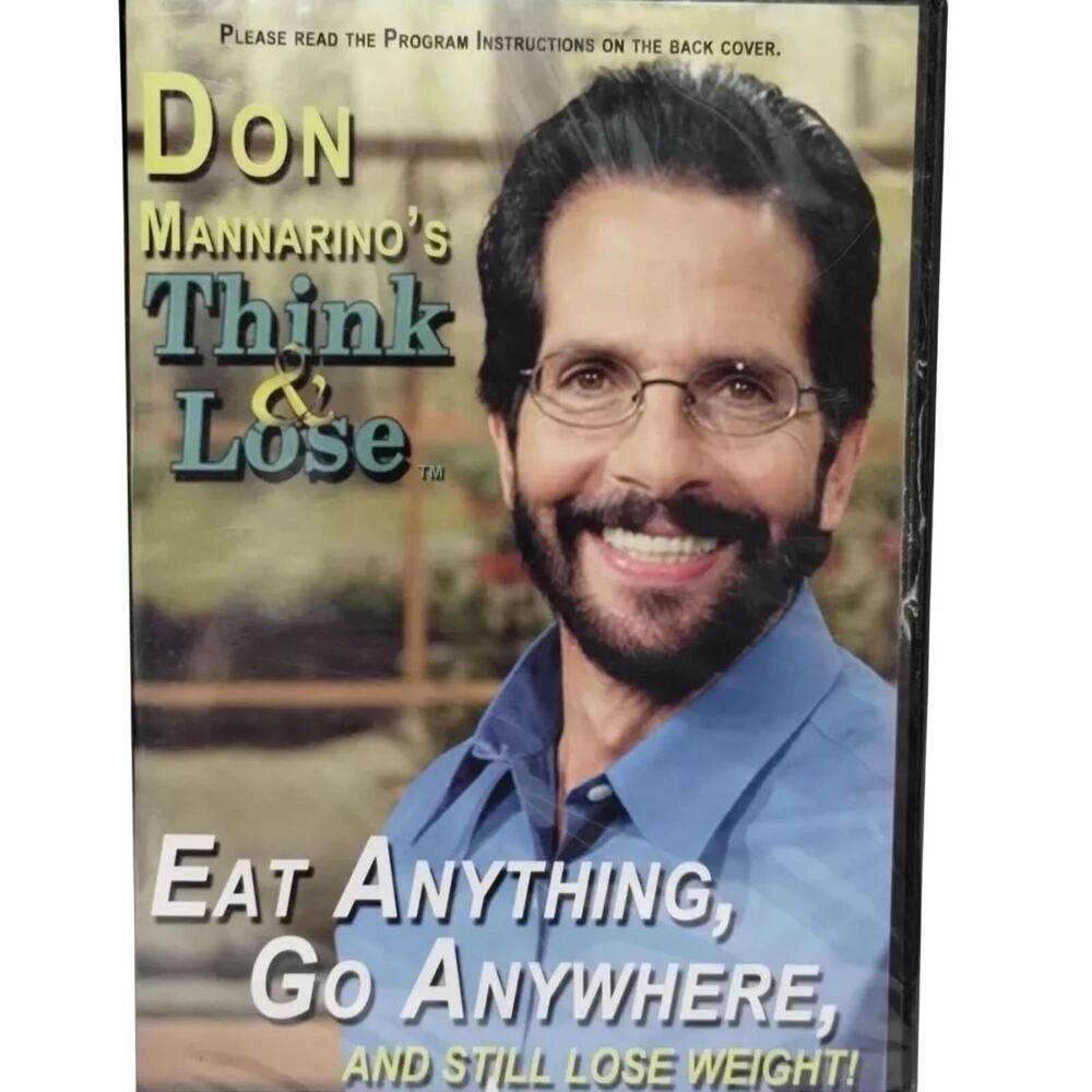 Don Mannarino's Think & Lose: Eat Anything, Go Anywhere, & Still Lose Weight NEW